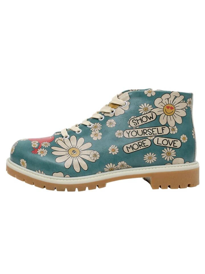 Ботильоны Dogo Shortcut Boots - Show Yourself More Love, синий