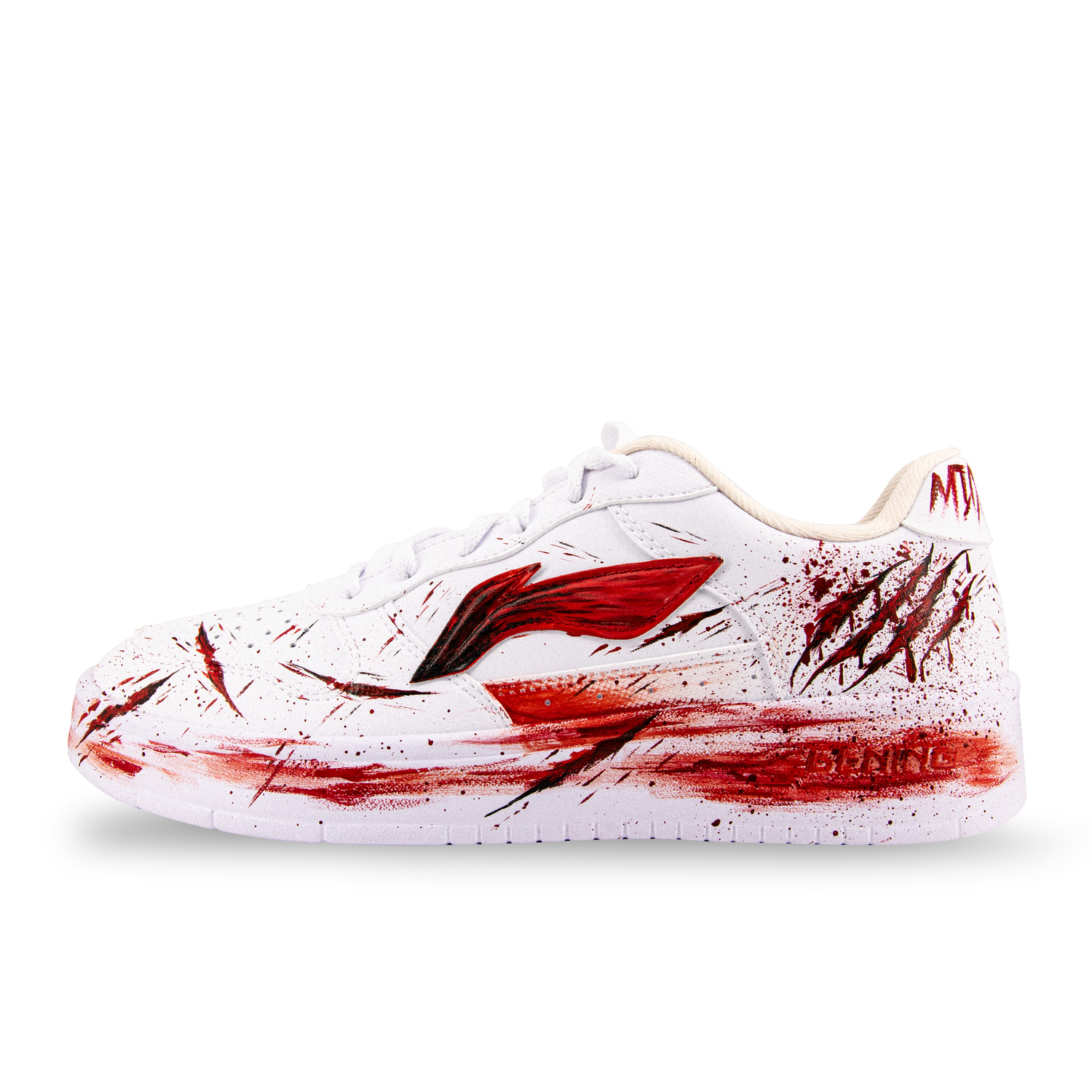 

LINING Лининг Понтон Боутс противоскользящие, ударопрочные, износостойкие низкие скейтерские кроссовки унисекс красные, цвет Red