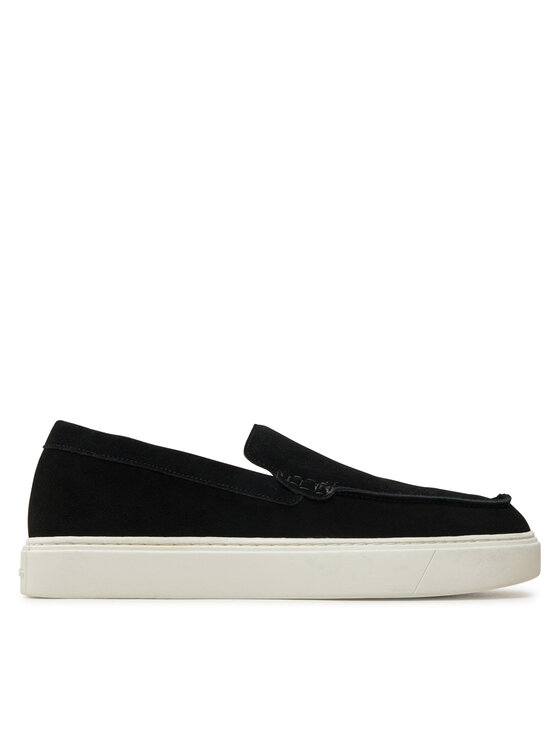 

Низкие туфли Moccasin Suede HM0HM01794 Calvin Klein, черный