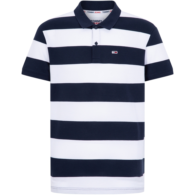 

Tommy Hilfiger Поло мужское темно-синее с белыми полосками C87, Синий, Tommy Hilfiger Поло мужское темно-синее с белыми полосками C87