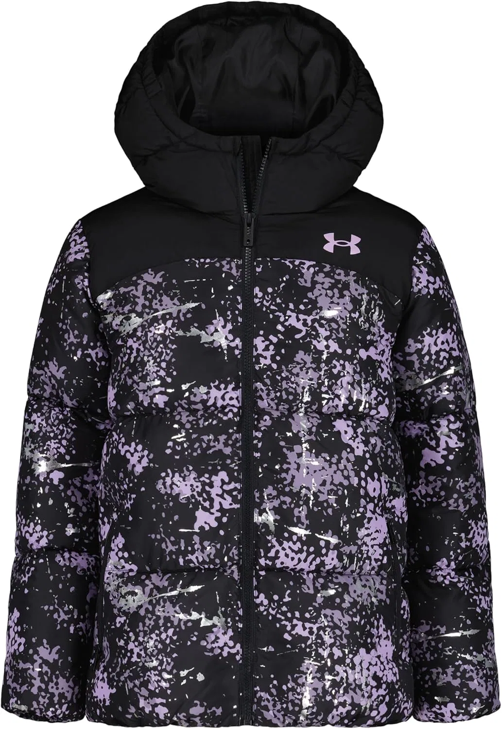Детская куртка пуховик Under Armour, Black Printed