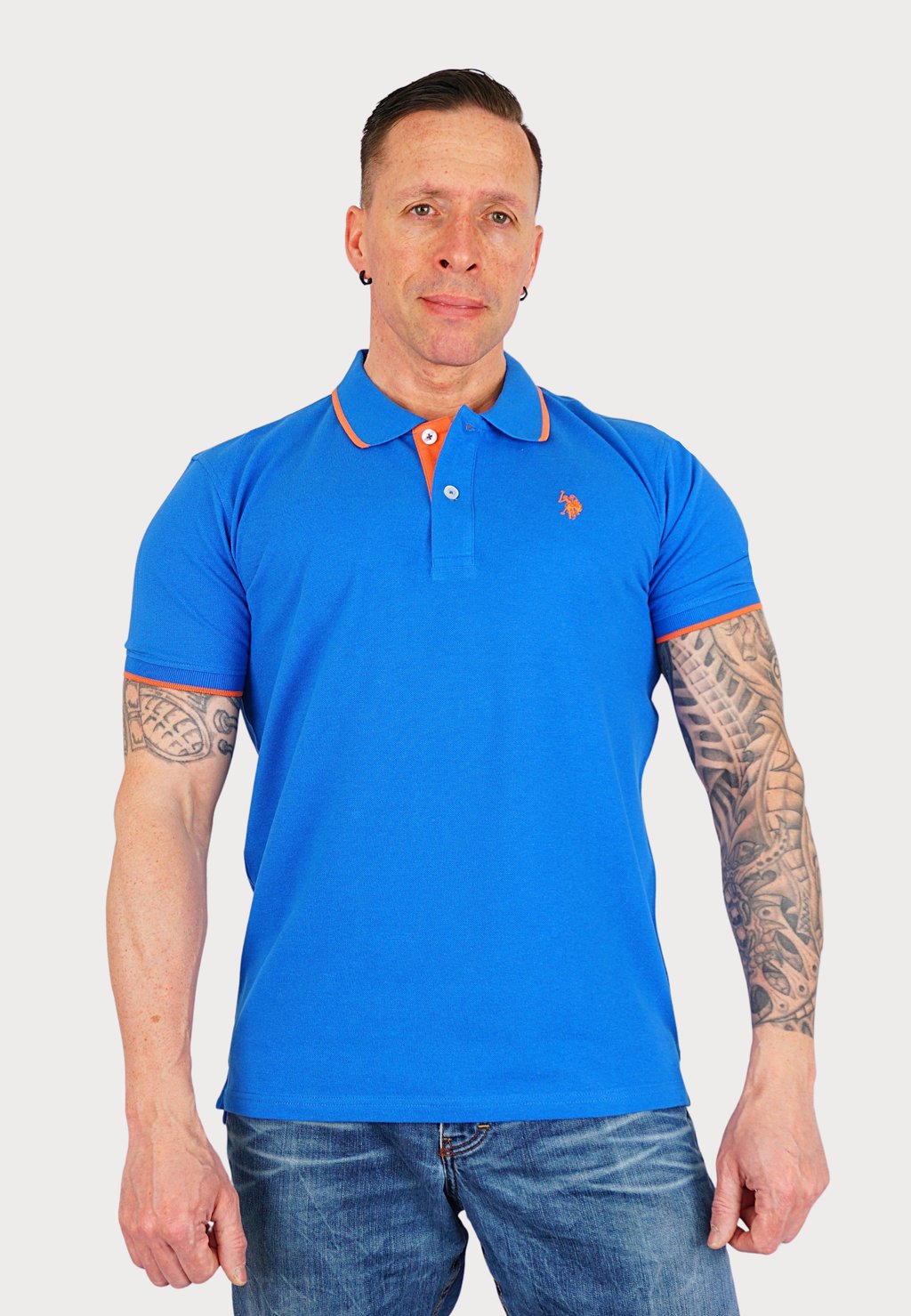 

Рубашка поло FASHION KURZARM U.S. Polo Assn., синий