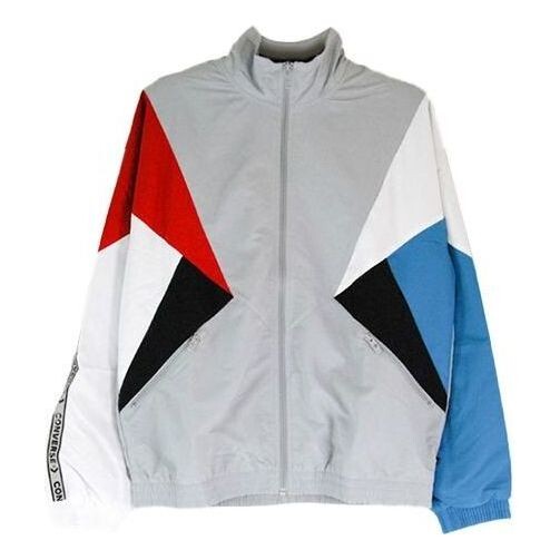 

Куртка archive track jacket 'grey' Converse, серый