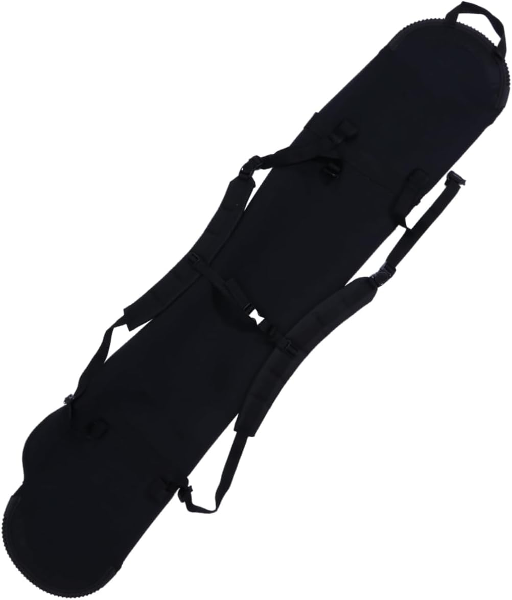 

Чехол для сноуборда SUPVOX для удобного хранения и рюкзак для горнолыжного снаряжения. Универсальный многоцелевой дизайн для путешествий и удобного использования. Черный цвет., Black