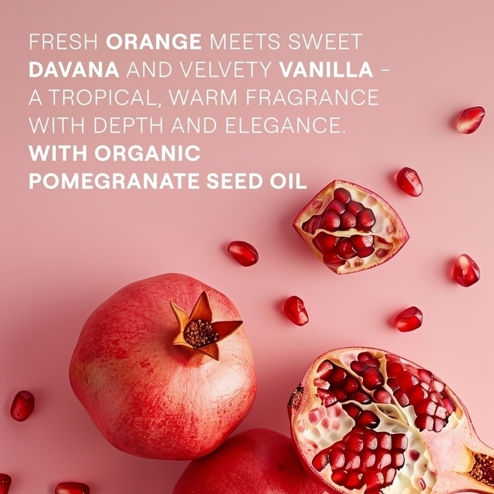 Восстанавливающий крем для душа Inspire Weleda, pomegranate, orange and vanilla 400 мл — фото 3