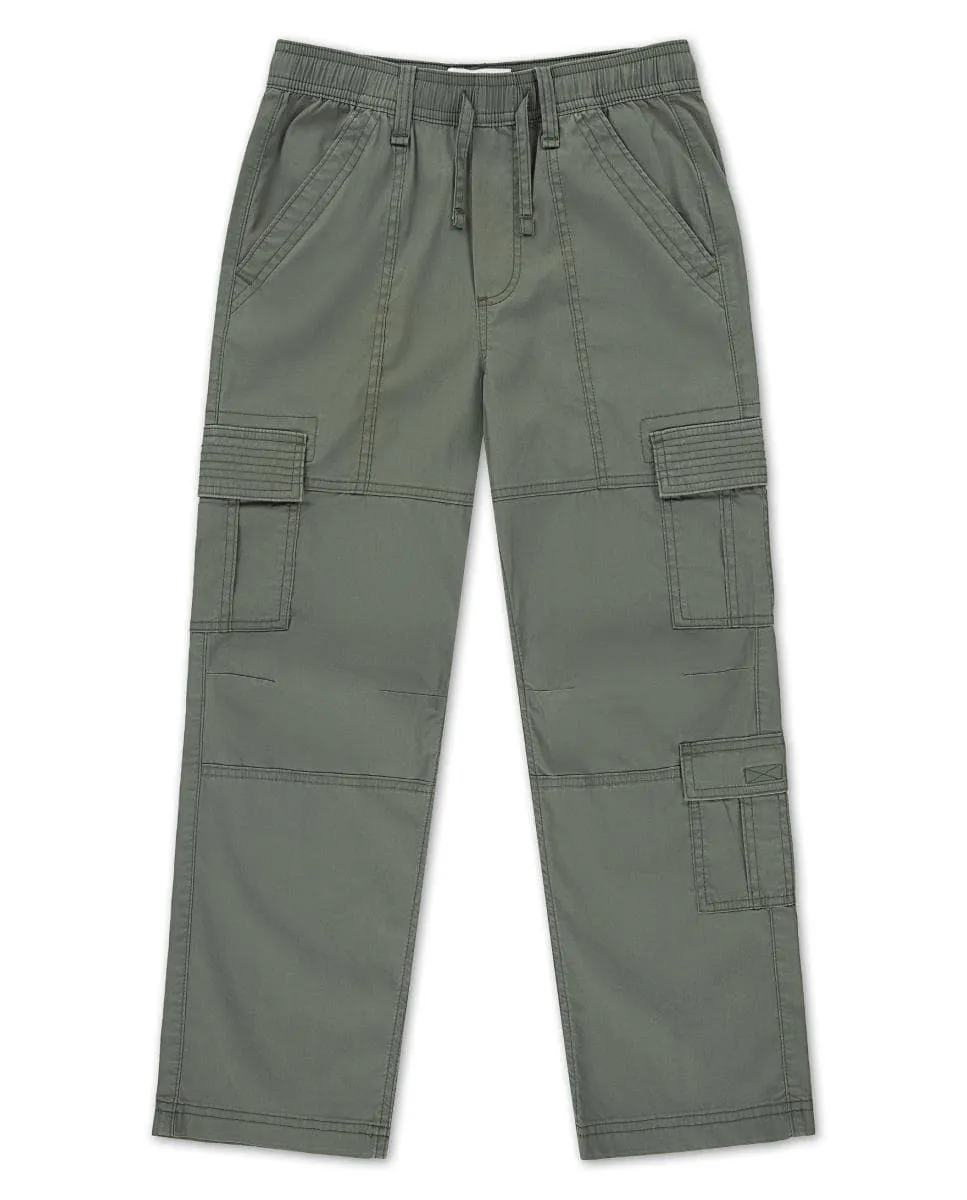 

Свободные карго-штаны & Fitch для мальчика Abercrombie, зеленый