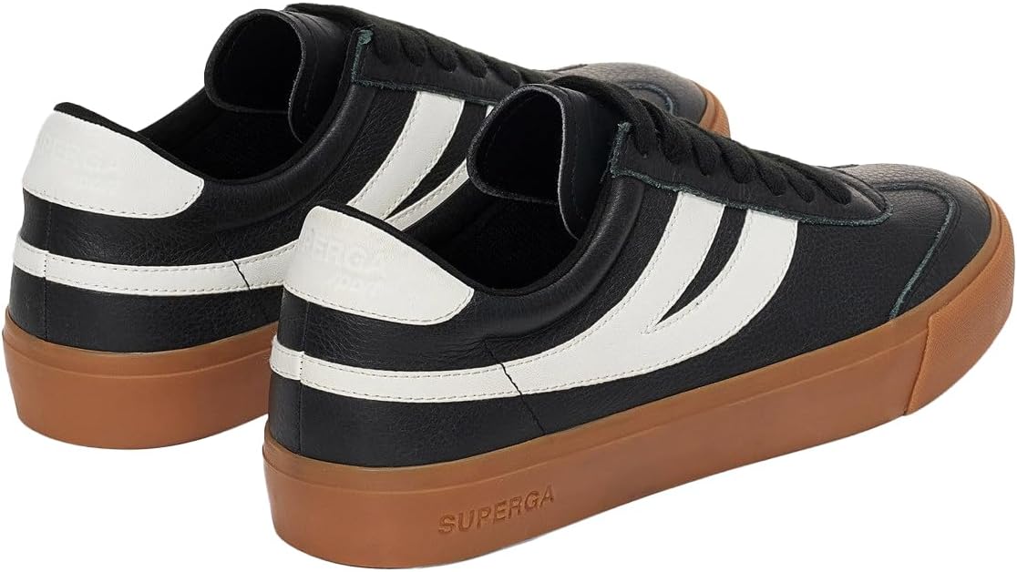 Кроссовки Superga Unisex-Adult 4834 Club S Swallow, белый/слоновая кость/пурпурный/серый/черный — фото 2