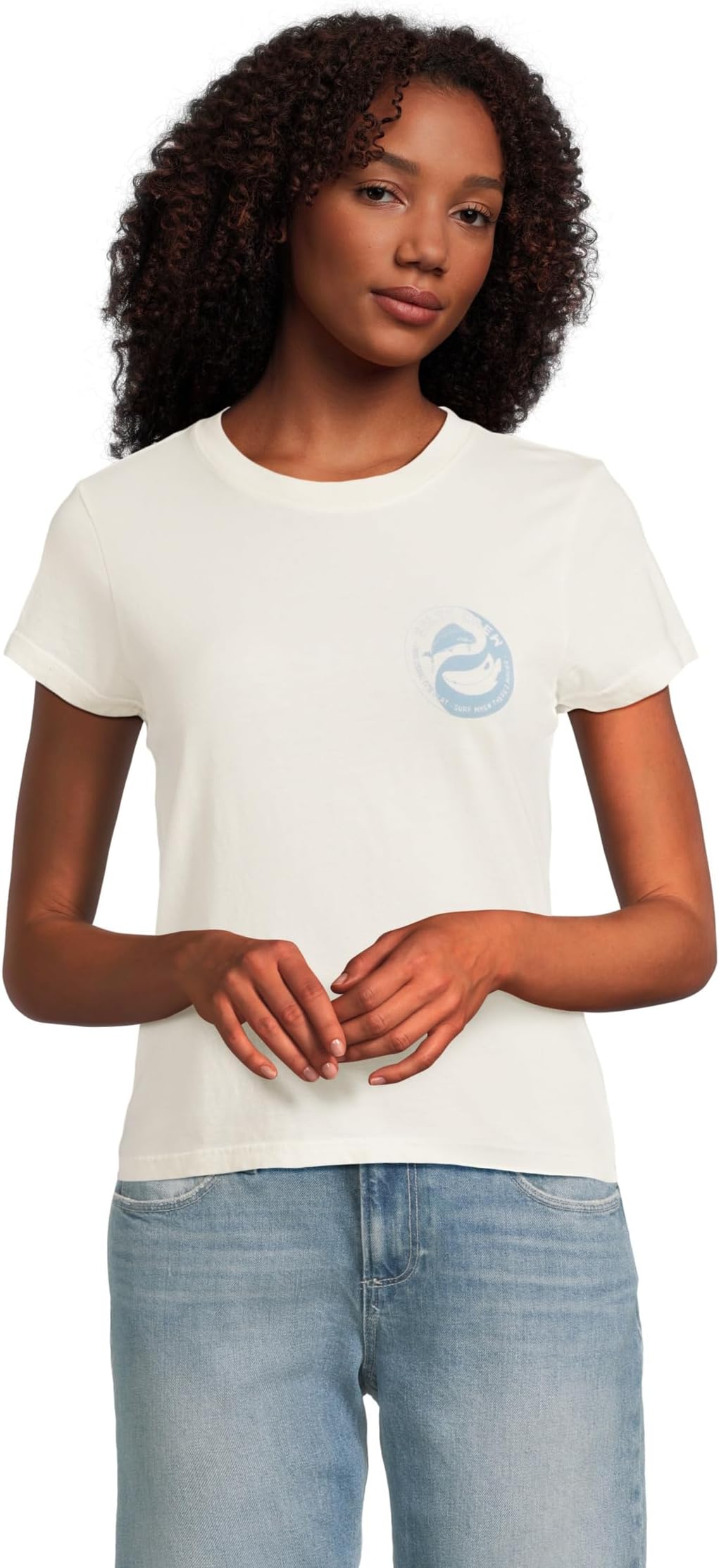 

Футболка Salty Crew Fishin Yang Modern Tee, цвет Off White