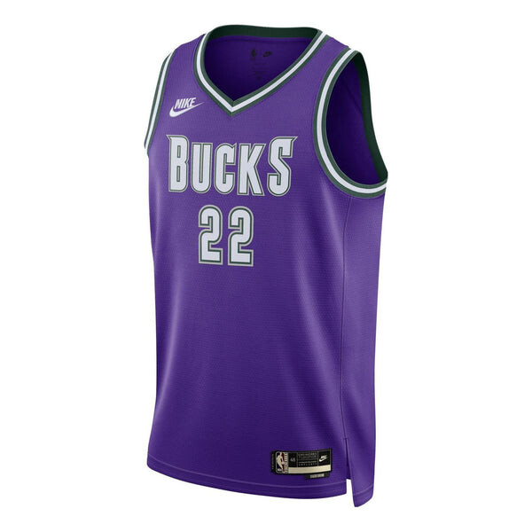 

Футболка x nba milwaukee bucks hardwood classics swingman джерси Nike, фиолетовый