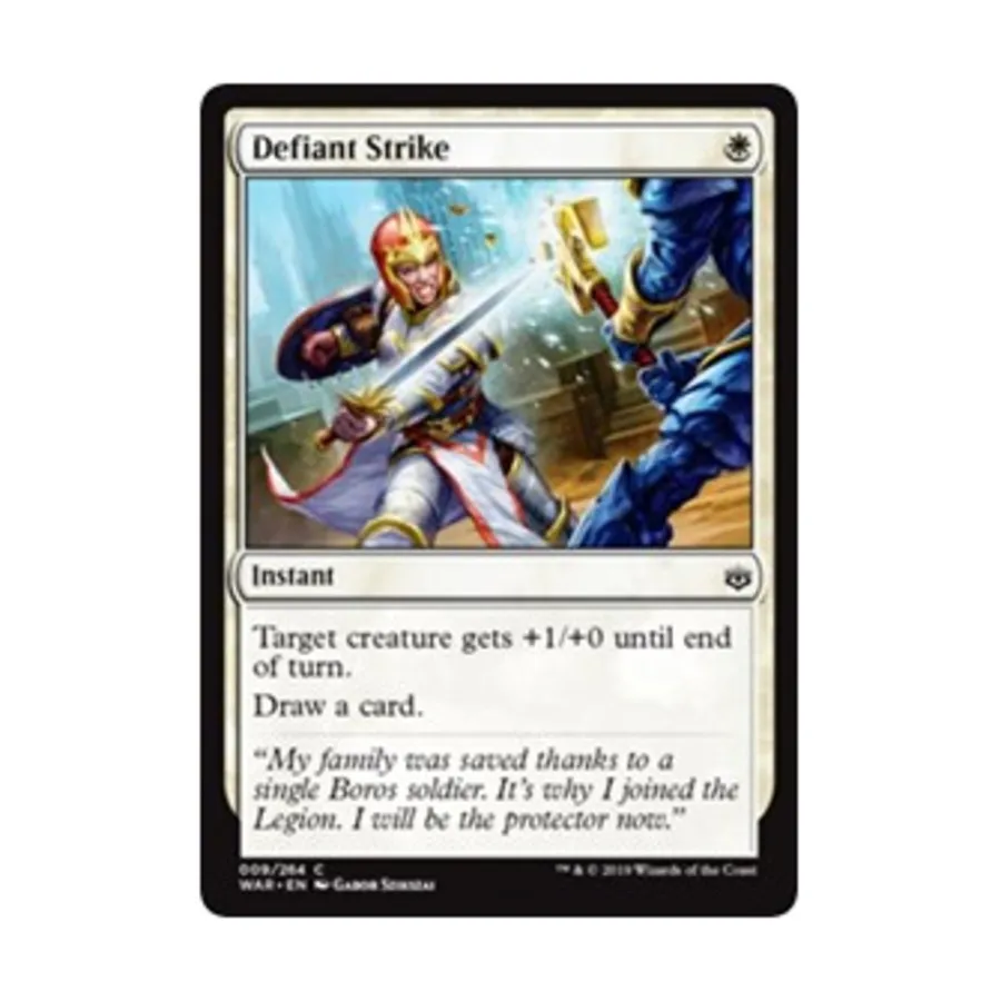 

CCG Непокорный удар (C), MTG - War of the Spark