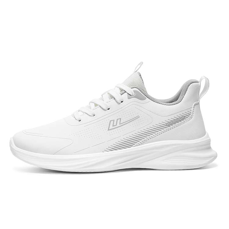 

Легкие низкие кроссовки Casual Running для мужчин с эффектом увеличения роста WARRIOR, белый серый