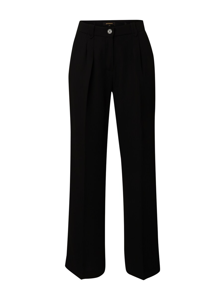 

Брюки со складками спереди MORE & MORE Regular Pleat-Front Pants, черный