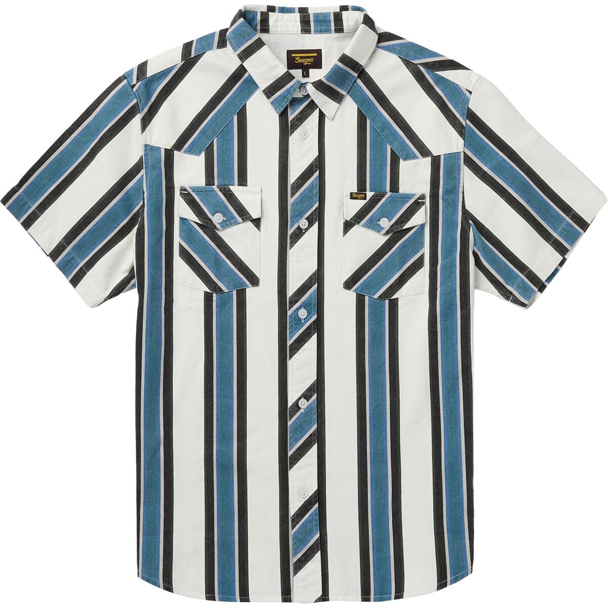 

Амарилло рубашка с коротким рукавом Seager Co., цвет western stripe