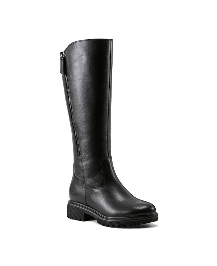 Женские водонепроницаемые повседневные ботинки Ivette Wide Calf Rockport, черный