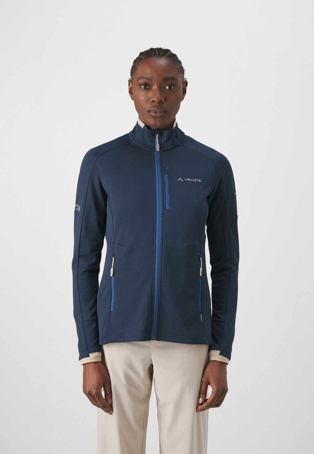 

Флисовая куртка WOMENS ELOPE JACKET II Vaude, цвет dark sea