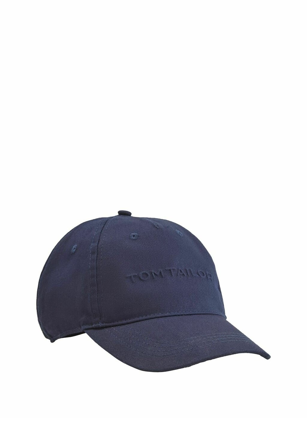 

Бейсболка BASIC MIT LOGO PRÄGUNG TOM TAILOR, темно-синий