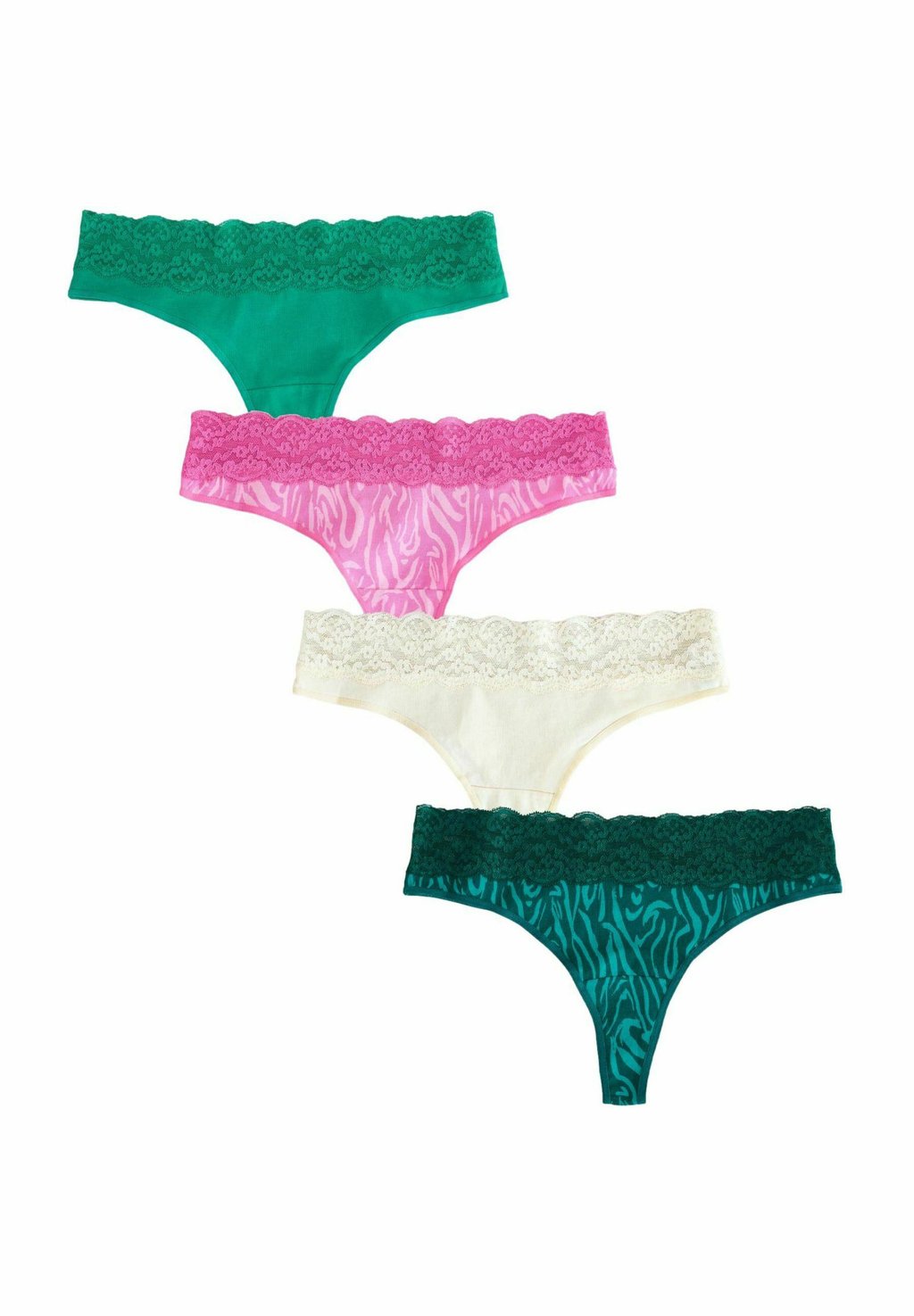 

Стринги MONOCHROME FOUR PACK Next, зеленый