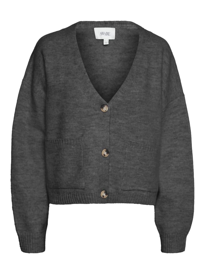 

Кардиган Vero Moda, темно-серый меланж