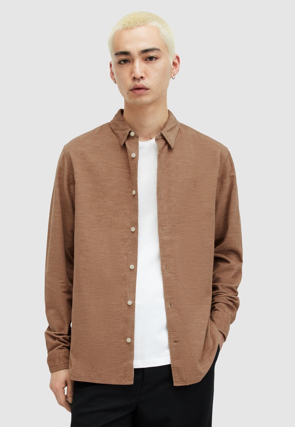 

Рубашка LORELLA LS AllSaints, коричневый