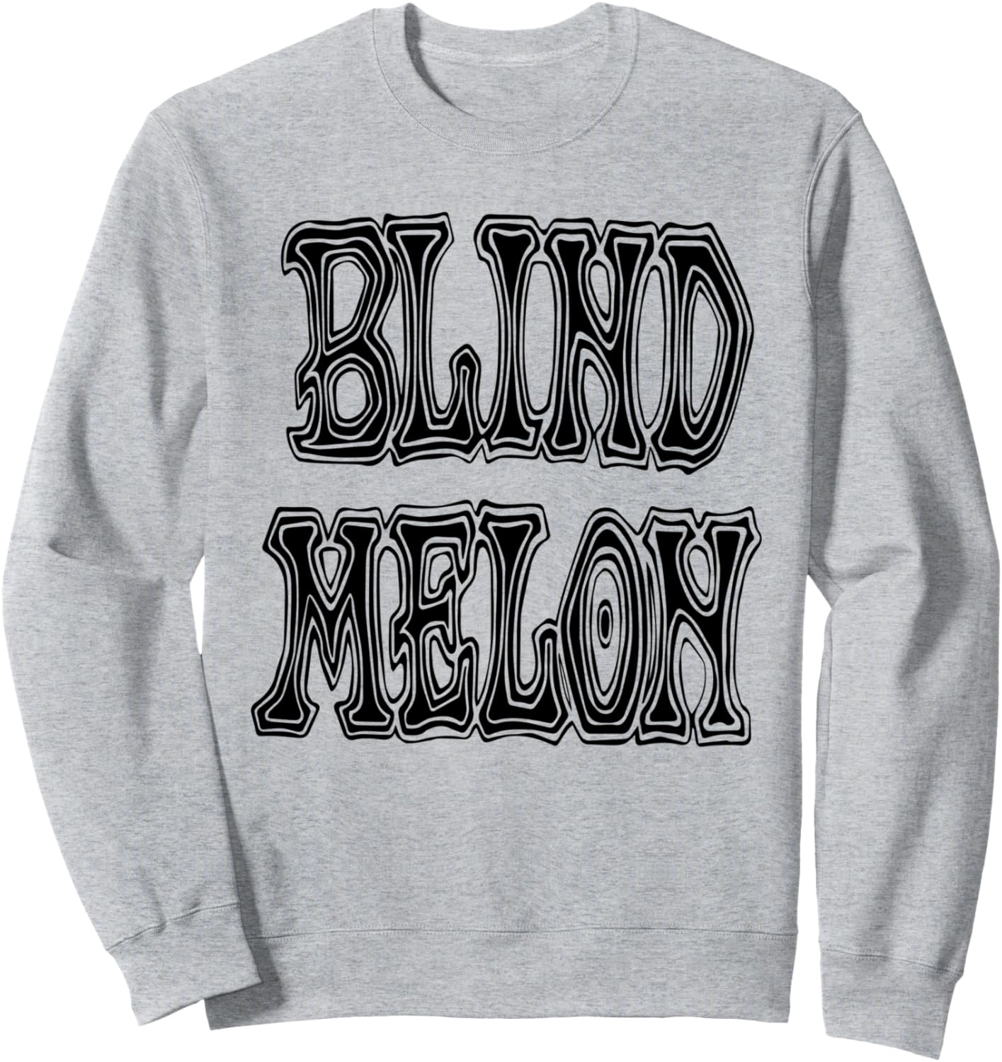 

Толстовка с логотипом Blind Melon, серая, Серый, Толстовка с логотипом Blind Melon, серая
