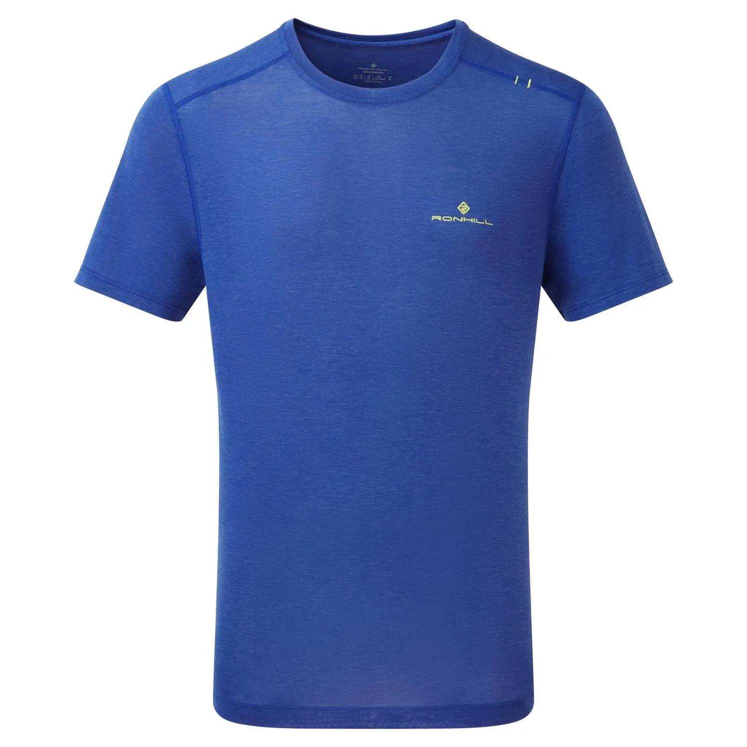 

Мужская футболка Tech TENCEL RONHILL, Ocean Marl/Citrus