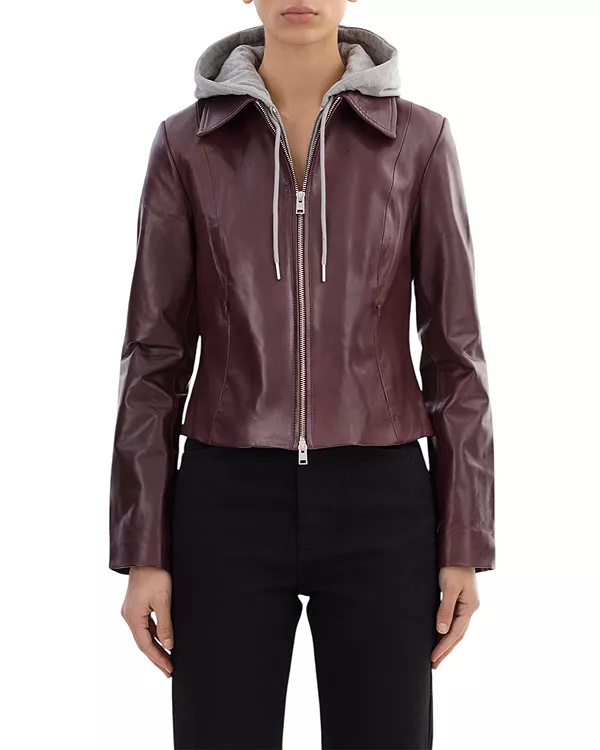 

Кожаная куртка Lamarque, красный