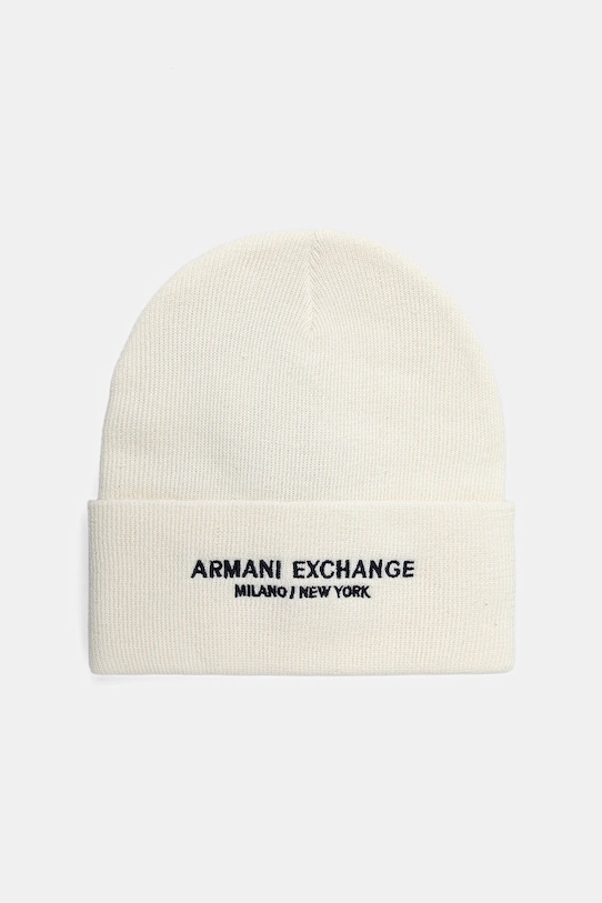

Шапка Armani Exchange, бежевый