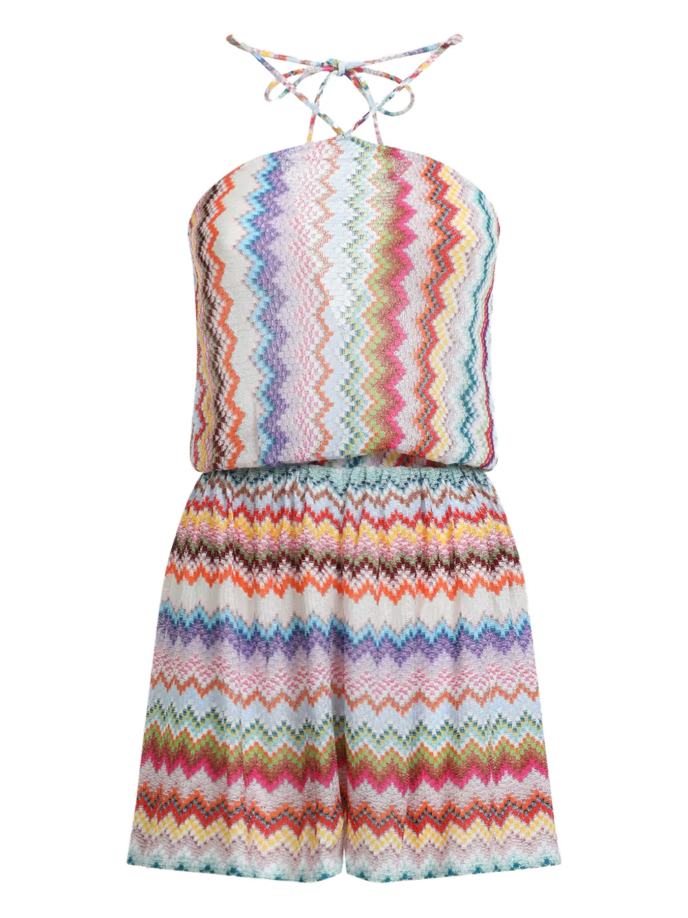 

Комбинезон с зигзагообразным узором Missoni, белый