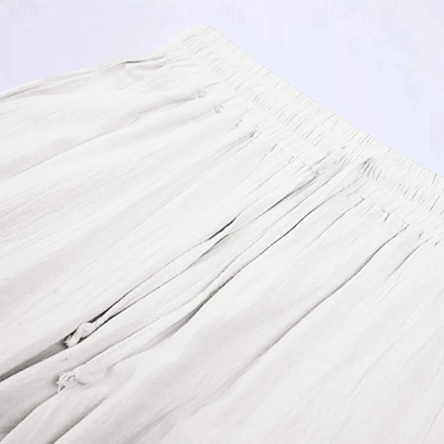 Капри мужские Cotton Linen, белый — фото 3