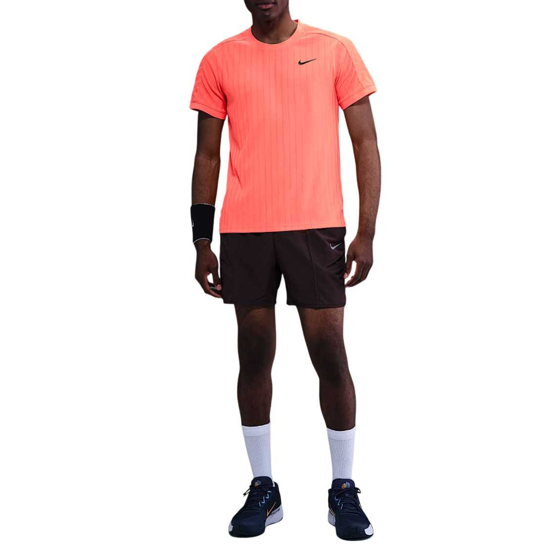 Мужская теннисная футболка Court Slam Dri-FIT Adv Nike, оранжевый — фото 2