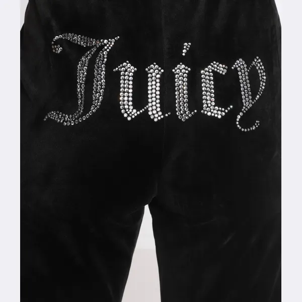 Спортивные брюки стандартного кроя Juicy Couture, черный — фото 3