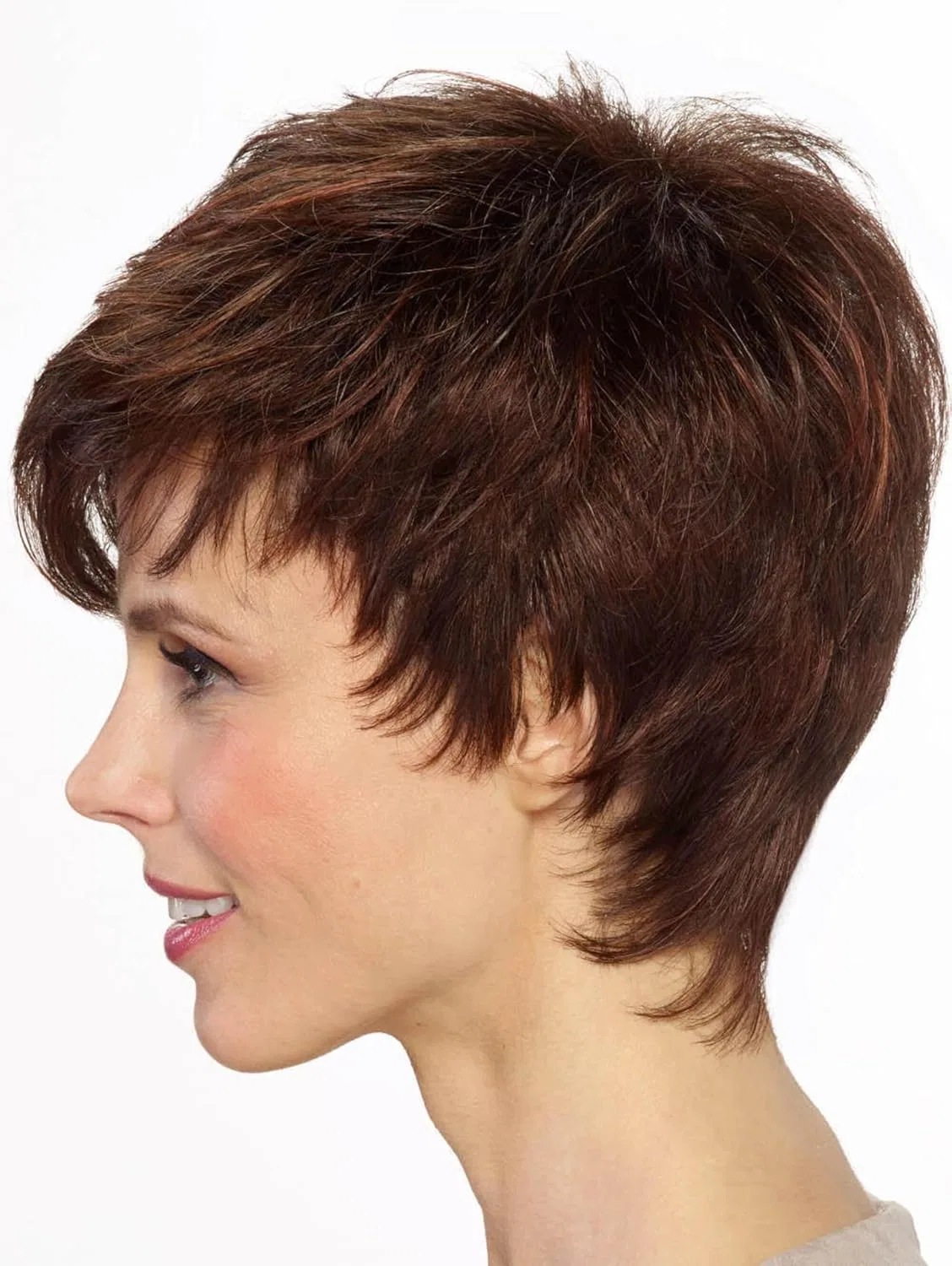 Женский парик из синтетических волос Lofty «Saskia» Lofty, Chocolate Chestnut — фото 4