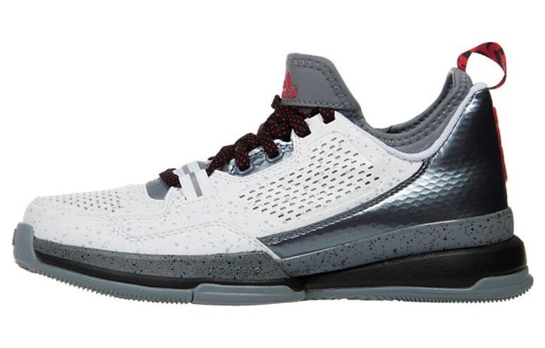 

Баскетбольные кроссовки D Lillard 1 мужские с низким верхом белого цвета Adidas