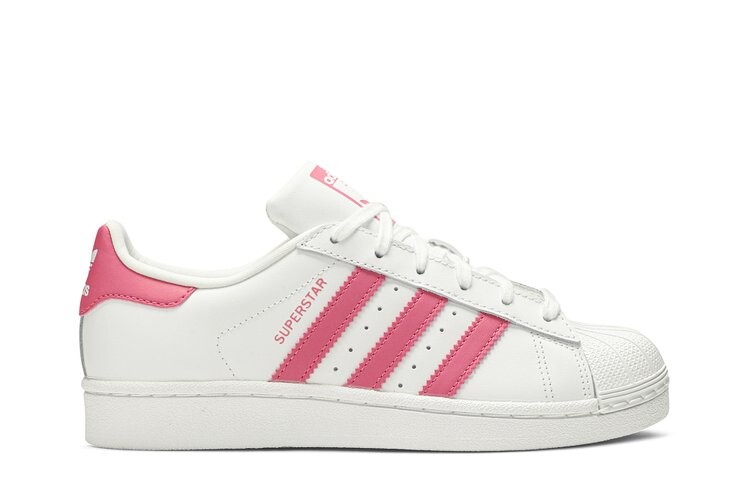 

Кроссовки Adidas Superstar J 'White Real Pink', белый