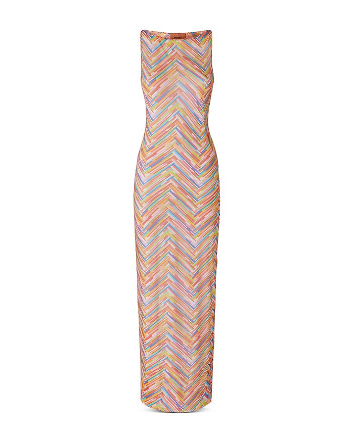 

Длинное платье-пляжное платье Missoni, мультиколор
