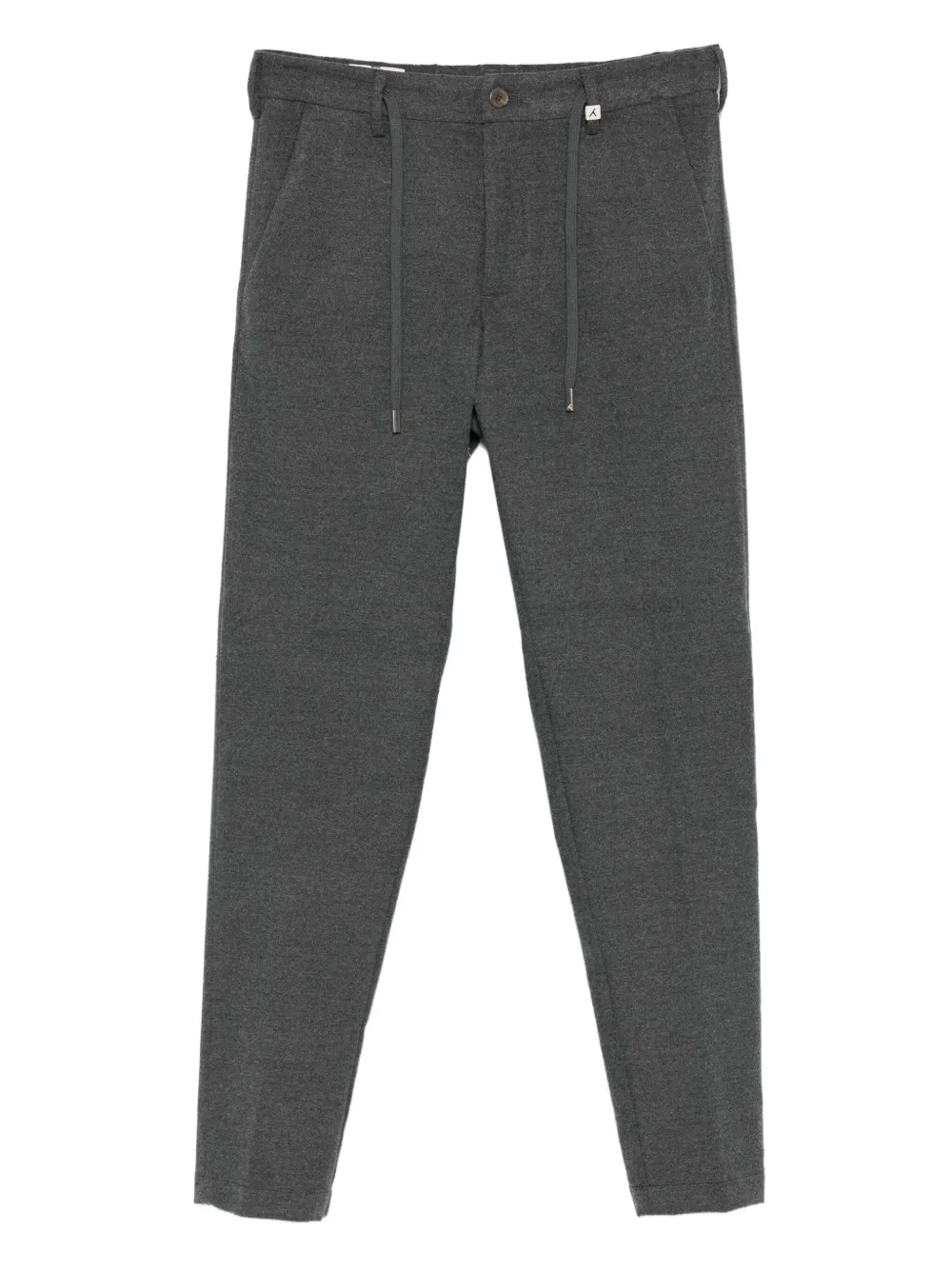 

Брюки с эластичным поясом на завязках Myths, серый