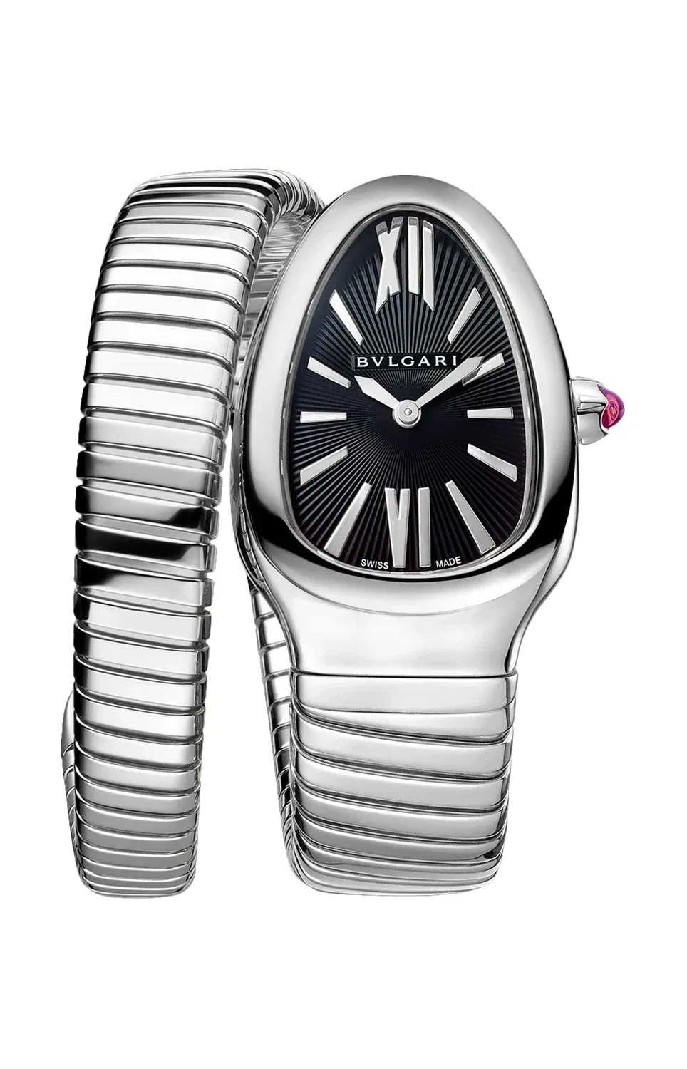СЕРПЕНТИ ТУБОГАС - SP35BSS.1T/L BULGARI, серебряный