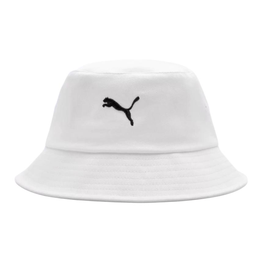 

PUMA Детская разноцветная хлопковая шляпа-ведро, White