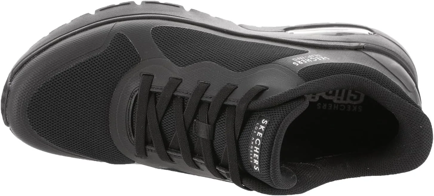 Мужские кроссовки Skechers UNO Flex-Ez Air Hands Free без шнурков, черный — фото 2