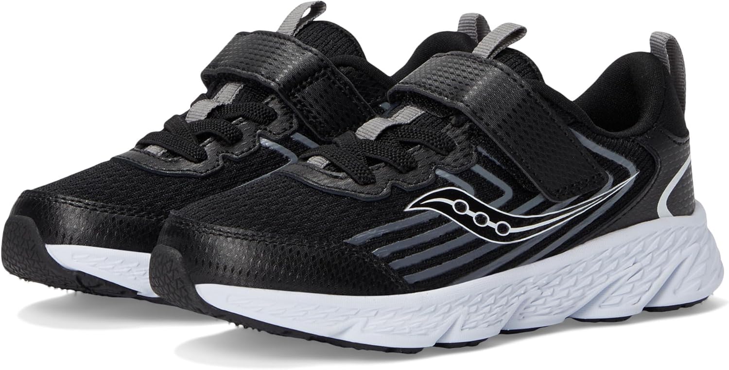 

Кроссовки Saucony Wind 3.0 с альтернативной застежкой, подходящие как для мужчин, так и для детей, белый/черный