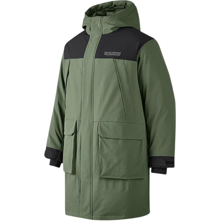

Skechers Куртка пуховая мужская, Thyme Green/031F