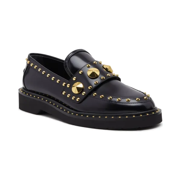 Кожаные мокасины Kat Maconie, черный