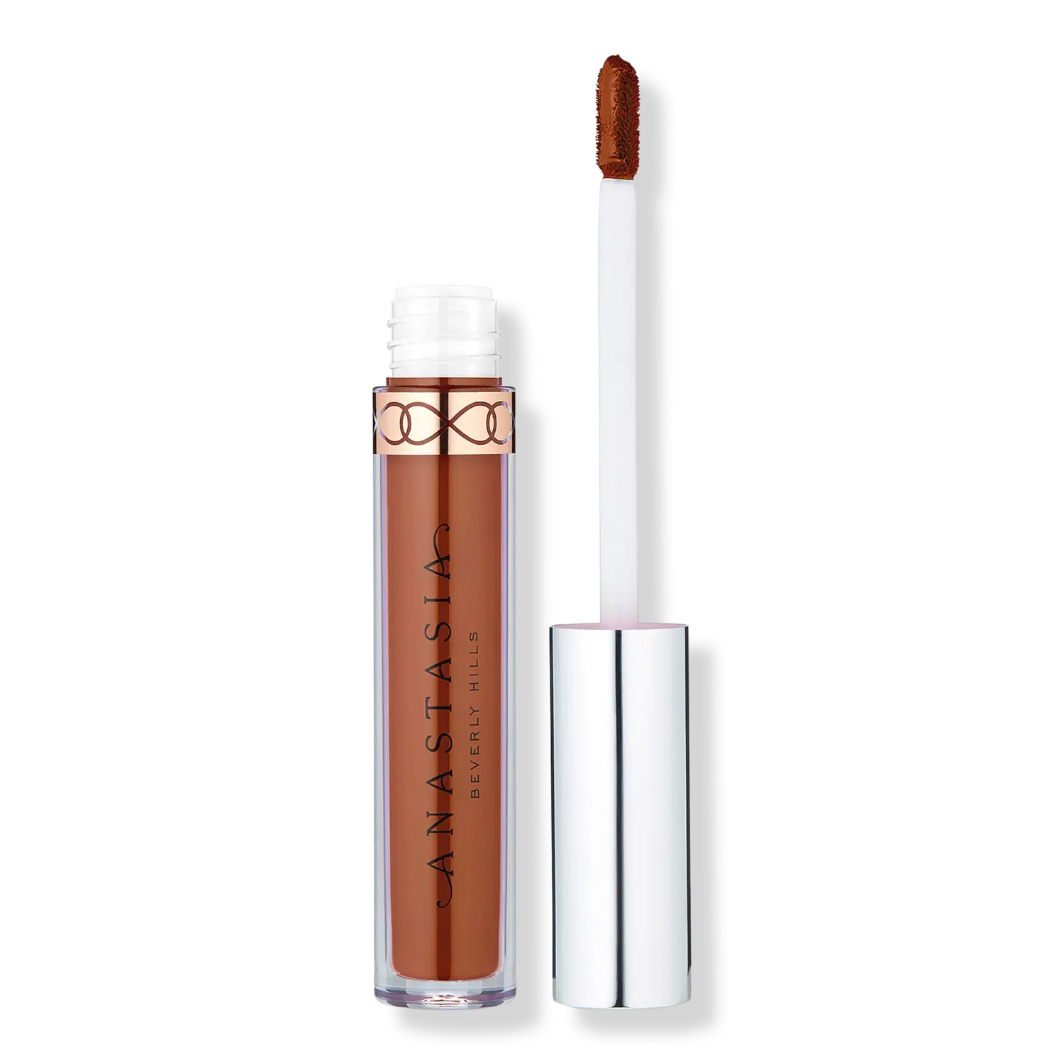 

Жидкая матовая помада, устойчивая к размазыванию. Anastasia Beverly Hills, Ashton (midtone yellow brown, matte finish)