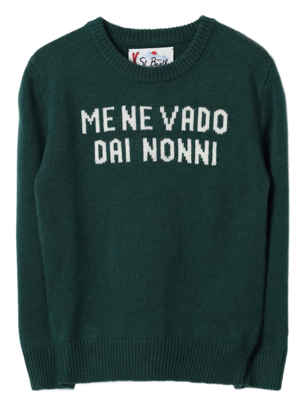 

Свитер Дугласа MC2 Saint Barth Kids, зеленый