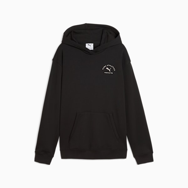Свободная толстовка с капюшоном для больших детей Class Pack Puma, черный — фото 4