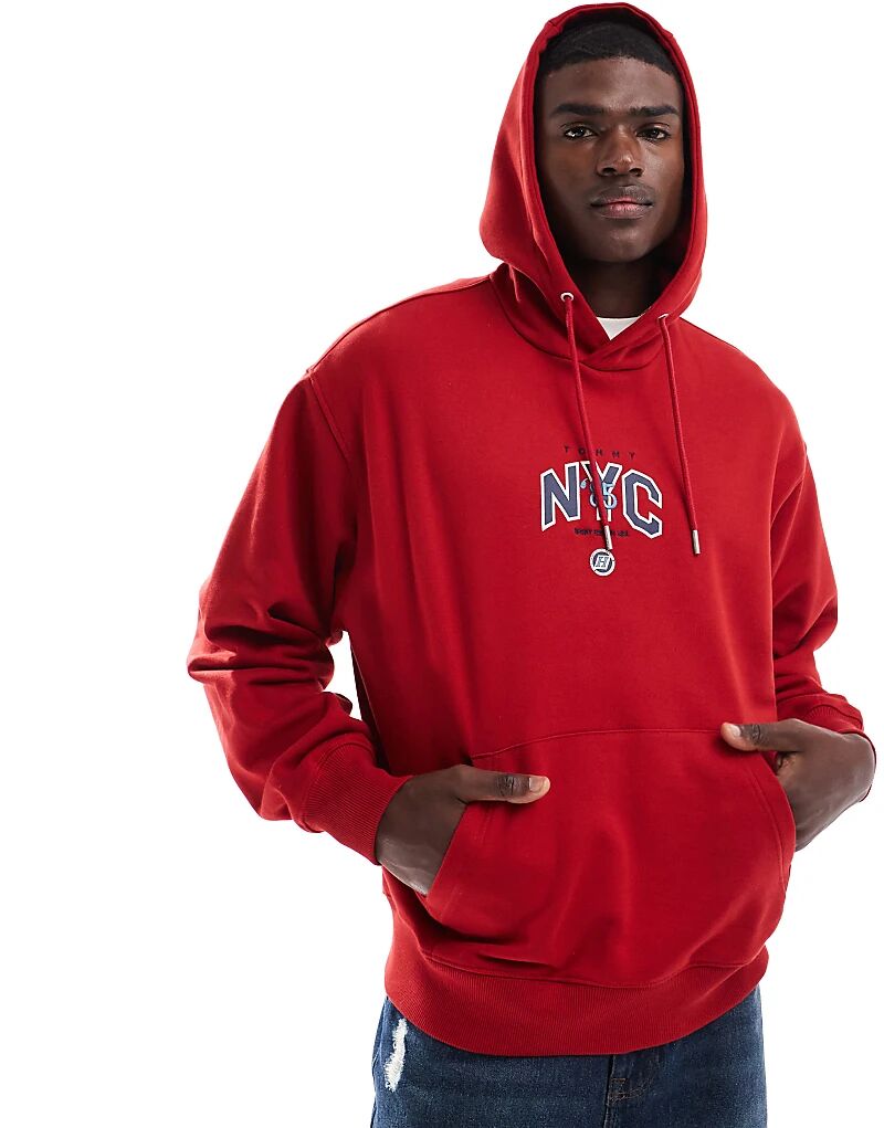 

Толстовка с логотипом Game Day красного цвета Tommy Jeans