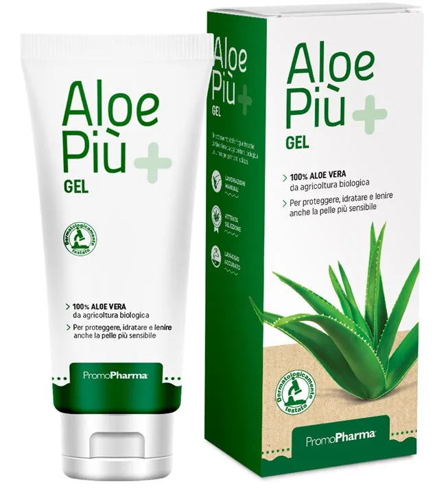 

Гель Алоэ Вера 200 мл Увлажняющее и успокаивающее действие Aloe Piu'