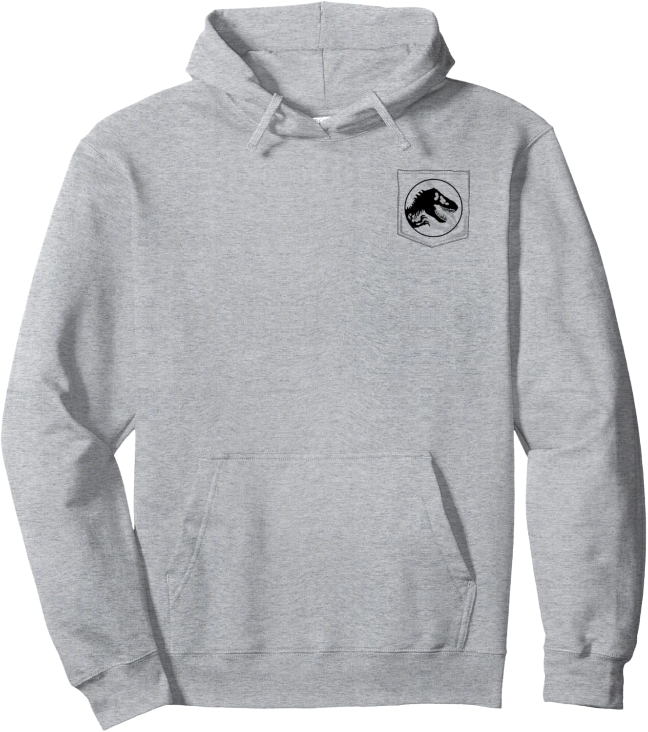 

Худи с карманом для вожатого лагеря Мир Юрского периода: Лагерь мелового периода Jurassic World, серый