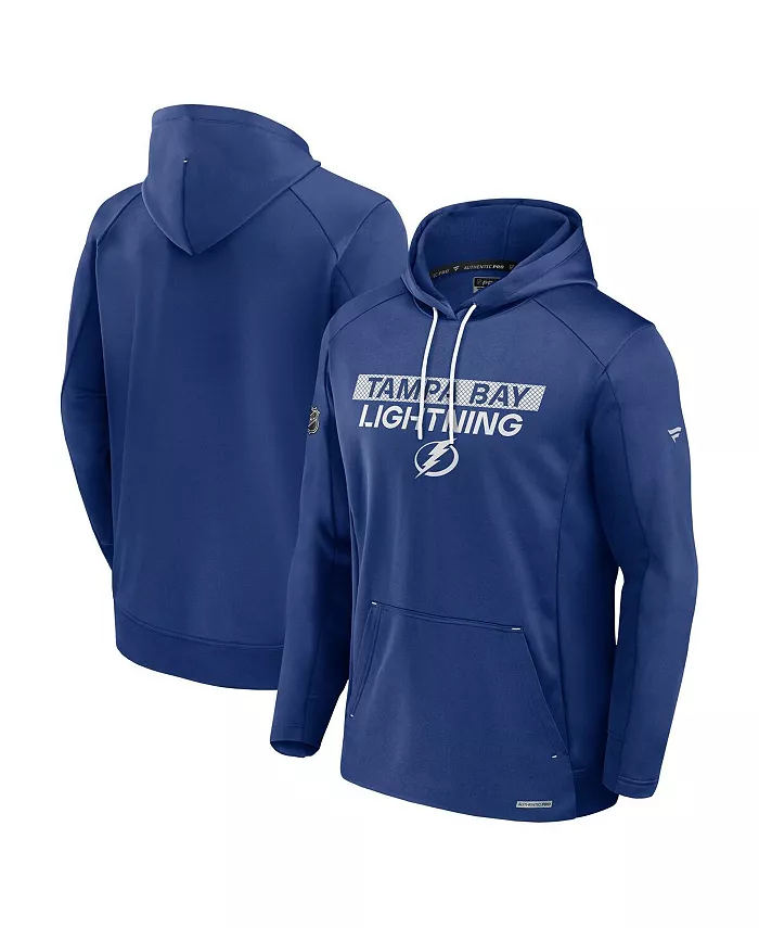 

Мужская синяя толстовка с капюшоном Tampa Bay Lightning Authentic Pro Rink Fleece Fanatics