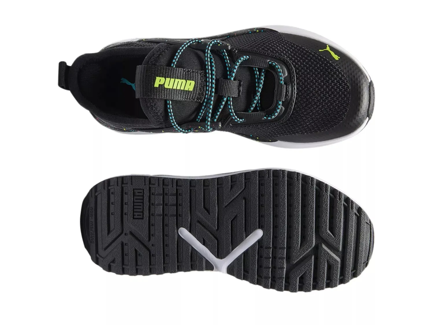 Кроссовки Puma Pacer 23 Full Throttle — детские, черные — фото 3
